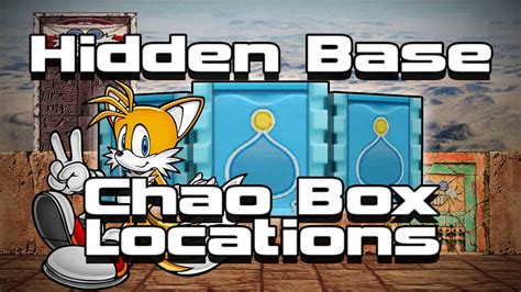 sonic adventure 2 battle chao boxes locations metal harbor|chao box sonic adventure 2.